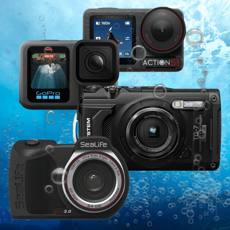 2025 年最佳水下相机多款型号对比